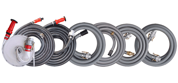 Pacific Industrial Access manufactures Fire Fighting and Water Transfer Hose Kits